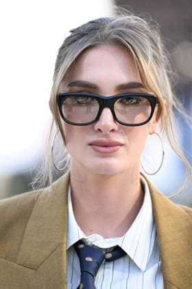 PFW Saint Laurent Front Row Mathilde Pinault attending the Saint Laurent Womenswear Spring Summer 2026 show as part of Paris Fashion Week in Paris, France on September 29, 2025. Photo by Aurore Marechal ABACAPRESS.COM Paris France  Copyright: xMarechalxAurore ABACAx