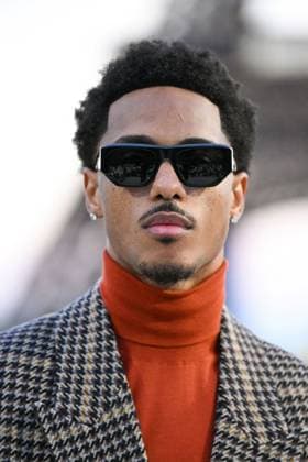 PFW Saint Laurent Front Row Keith Powers attending the Saint Laurent Womenswear Spring Summer 2026 show as part of Paris Fashion Week in Paris, France on September 29, 2025. Photo by Aurore Marechal ABACAPRESS.COM Paris France  Copyright: xMarechalxAurore ABACAx