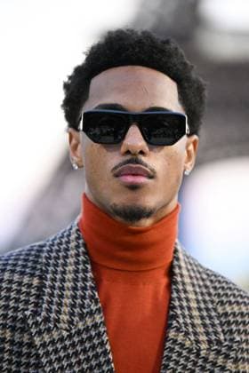 PFW Saint Laurent Front Row Keith Powers attending the Saint Laurent Womenswear Spring Summer 2026 show as part of Paris Fashion Week in Paris, France on September 29, 2025. Photo by Aurore Marechal ABACAPRESS.COM Paris France  Copyright: xMarechalxAurore ABACAx