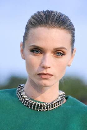 PFW Saint Laurent Front Row Abbey Lee attending the Saint Laurent Womenswear Spring Summer 2026 show as part of Paris Fashion Week in Paris, France on September 29, 2025. Photo by Aurore Marechal ABACAPRESS.COM Paris France  Copyright: xMarechalxAurore ABACAx