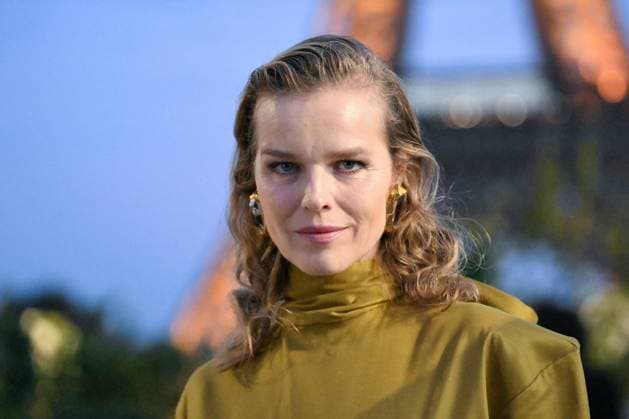 PFW Saint Laurent Front Row Eva Herzigova attending the Saint Laurent Womenswear Spring Summer 2026 show as part of Paris Fashion Week in Paris, France on September 29, 2025. Photo by Aurore Marechal ABACAPRESS.COM Paris France  Copyright: xMarechalxAurore ABACAx