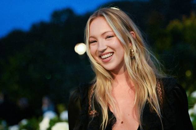 PFW Saint Laurent Front Row Lila Moss attending the Saint Laurent Womenswear Spring Summer 2026 show as part of Paris Fashion Week in Paris, France on September 29, 2025. Photo by Aurore Marechal ABACAPRESS.COM Paris France  Copyright: xMarechalxAurore ABACAx