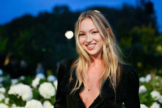 PFW Saint Laurent Front Row Lila Moss attending the Saint Laurent Womenswear Spring Summer 2026 show as part of Paris Fashion Week in Paris, France on September 29, 2025. Photo by Aurore Marechal ABACAPRESS.COM Paris France  Copyright: xMarechalxAurore ABACAx