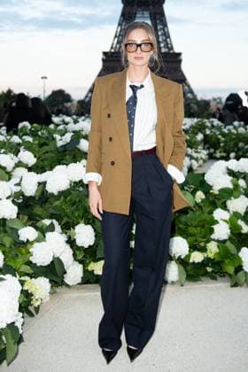 PFW Saint Laurent Front Row Mathilde Pinault attending the Saint Laurent Womenswear Spring Summer 2026 show as part of Paris Fashion Week in Paris, France on September 29, 2025. Photo by Aurore Marechal ABACAPRESS.COM Paris France  Copyright: xMarechalxAurore ABACAx