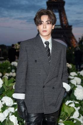 PFW Saint Laurent Front Row Joong attending the Saint Laurent Womenswear Spring Summer 2026 show as part of Paris Fashion Week in Paris, France on September 29, 2025. Photo by Aurore Marechal ABACAPRESS.COM Paris France  Copyright: xMarechalxAurore ABACAx
