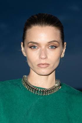 PFW Saint Laurent Front Row Abbey Lee attending the Saint Laurent Womenswear Spring Summer 2026 show as part of Paris Fashion Week in Paris, France on September 29, 2025. Photo by Aurore Marechal ABACAPRESS.COM Paris France  Copyright: xMarechalxAurore ABACAx