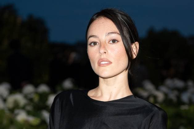 PFW Saint Laurent Front Row AnaLuisa Corrigan attending the Saint Laurent Womenswear Spring Summer 2026 show as part of Paris Fashion Week in Paris, France on September 29, 2025. Photo by Aurore Marechal ABACAPRESS.COM Paris France  Copyright: xMarechalxAurore ABACAx