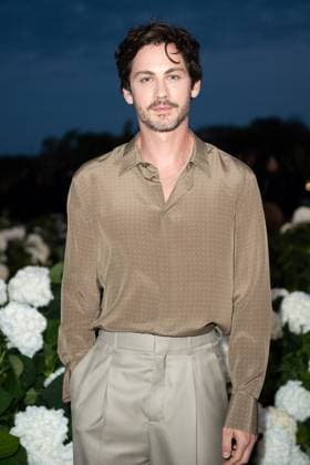 PFW Saint Laurent Front Row Logan Lerman attending the Saint Laurent Womenswear Spring Summer 2026 show as part of Paris Fashion Week in Paris, France on September 29, 2025. Photo by Aurore Marechal ABACAPRESS.COM Paris France  Copyright: xMarechalxAurore ABACAx