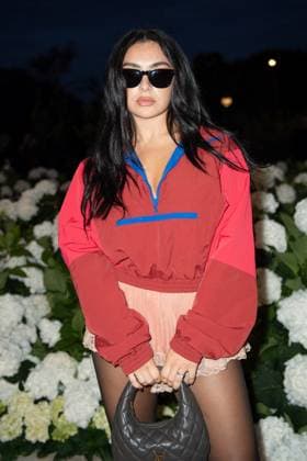 PFW Saint Laurent Front Row Charli XCX attending the Saint Laurent Womenswear Spring Summer 2026 show as part of Paris Fashion Week in Paris, France on September 29, 2025. Photo by Aurore Marechal ABACAPRESS.COM Paris France  Copyright: xMarechalxAurore ABACAx