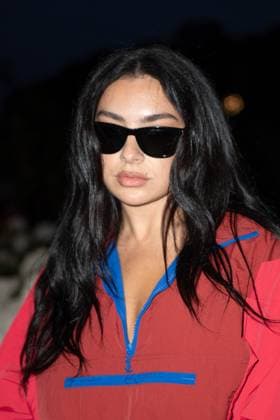 PFW Saint Laurent Front Row Charli XCX attending the Saint Laurent Womenswear Spring Summer 2026 show as part of Paris Fashion Week in Paris, France on September 29, 2025. Photo by Aurore Marechal ABACAPRESS.COM Paris France  Copyright: xMarechalxAurore ABACAx