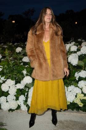 PFW Saint Laurent Front Row Carla Bruni attending the Saint Laurent Womenswear Spring Summer 2026 show as part of Paris Fashion Week in Paris, France on September 29, 2025. Photo by Aurore Marechal ABACAPRESS.COM Paris France  Copyright: xMarechalxAurore ABACAx