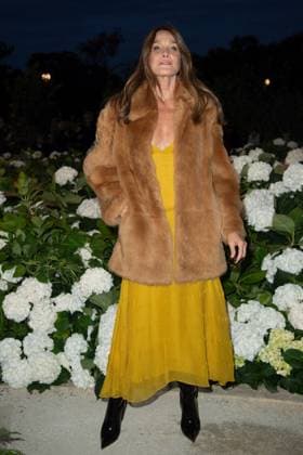 PFW Saint Laurent Front Row Carla Bruni attending the Saint Laurent Womenswear Spring Summer 2026 show as part of Paris Fashion Week in Paris, France on September 29, 2025. Photo by Aurore Marechal ABACAPRESS.COM Paris France  Copyright: xMarechalxAurore ABACAx