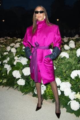PFW Saint Laurent Front Row Ines Rau attending the Saint Laurent Womenswear Spring Summer 2026 show as part of Paris Fashion Week in Paris, France on September 29, 2025. Photo by Aurore Marechal ABACAPRESS.COM Paris France  Copyright: xMarechalxAurore ABACAx