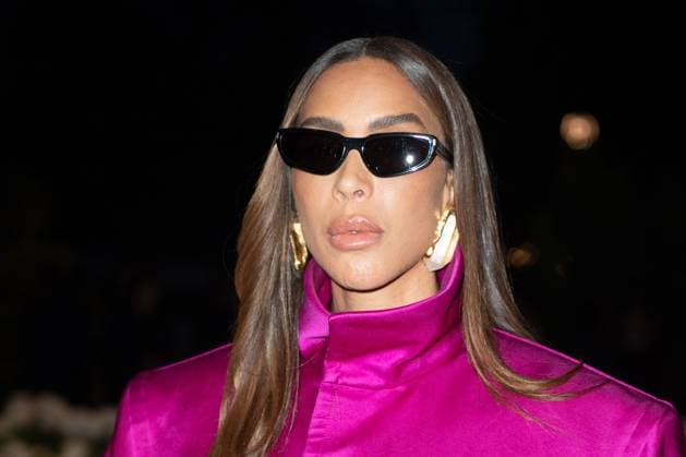 PFW Saint Laurent Front Row Ines Rau attending the Saint Laurent Womenswear Spring Summer 2026 show as part of Paris Fashion Week in Paris, France on September 29, 2025. Photo by Aurore Marechal ABACAPRESS.COM Paris France  Copyright: xMarechalxAurore ABACAx