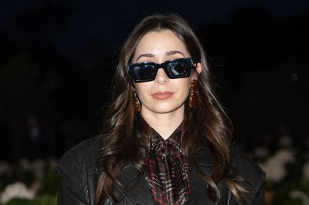 PFW Saint Laurent Front Row Cristin Milioti attending the Saint Laurent Womenswear Spring Summer 2026 show as part of Paris Fashion Week in Paris, France on September 29, 2025. Photo by Aurore Marechal ABACAPRESS.COM Paris France  Copyright: xMarechalxAurore ABACAx