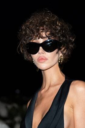 PFW Saint Laurent Front Row Nadia Lee Cohen attending the Saint Laurent Womenswear Spring Summer 2026 show as part of Paris Fashion Week in Paris, France on September 29, 2025. Photo by Aurore Marechal ABACAPRESS.COM Paris France  Copyright: xMarechalxAurore ABACAx