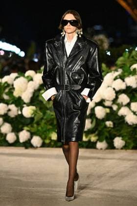 PFW Saint Laurent Runway A model walks the runway during the Saint Laurent Womenswear Spring Summer 2026 show as part of Paris Fashion Week in Paris, France on September 29, 2025. Photo by Aurore Marechal ABACAPRESS.COM Paris France  Copyright: xMarechalxAurore ABACAx