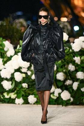 PFW Saint Laurent Runway A model walks the runway during the Saint Laurent Womenswear Spring Summer 2026 show as part of Paris Fashion Week in Paris, France on September 29, 2025. Photo by Aurore Marechal ABACAPRESS.COM Paris France  Copyright: xMarechalxAurore ABACAx