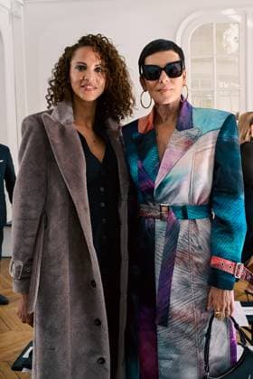 PFW - Weinsanto Front Row Noémie Lenoir, Cristina Córdula attend the Weinsanto Womenswear Spring Summer 2026 show as part of Paris Fashion Week on September 29, 2025 in Paris, France. Photo by Jana Call me J ABACAPRESS.COM Paris Ile de France France  Copyright: xJanaxCallxmexJ ABACAx