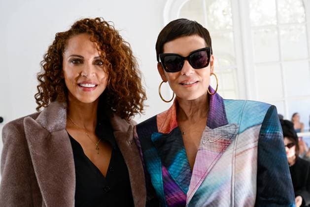 PFW - Weinsanto Front Row Noémie Lenoir, Cristina Córdula attend the Weinsanto Womenswear Spring Summer 2026 show as part of Paris Fashion Week on September 29, 2025 in Paris, France. Photo by Jana Call me J ABACAPRESS.COM Paris Ile de France France  Copyright: xJanaxCallxmexJ ABACAx
