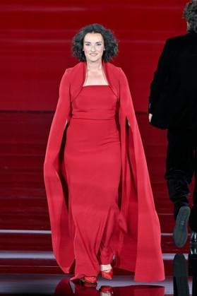 PFW L Oreal Runway Marie Bochet walks the runway of L Oreal Fashion Show during Paris Fashion Week in Paris, France on September 29, 2025. Photo by Julien Reynaud APS-Medias ABACAPRESS.COM Paris France  Copyright: xReynaudxJulien APS-Medias ABACAx
