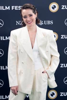 Claire Foy at the premiere of the feature film H Is for Hawk at the 21 Zurich Film Festival 2025 in the Kongresssaal Zurich, 29 09 2025 Foto:xA.xRaemyx xFuturexImagex foy_5910