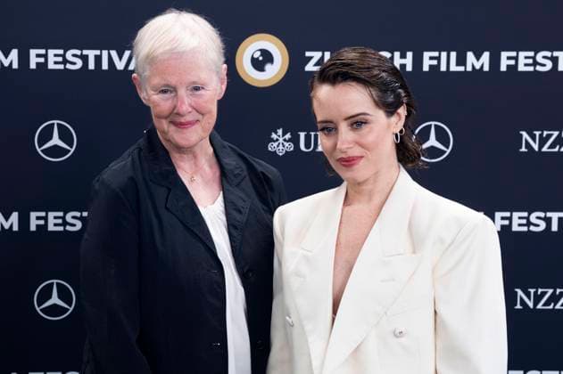 Philippa Lowthorpe and Claire Foy at the premiere of the feature film H Is for Hawk at the 21 Zurich Film Festival 2025 in the Kongresssaal Zurich, 29 09 2025 Foto:xA.xRaemyx xFuturexImagex foy_5923