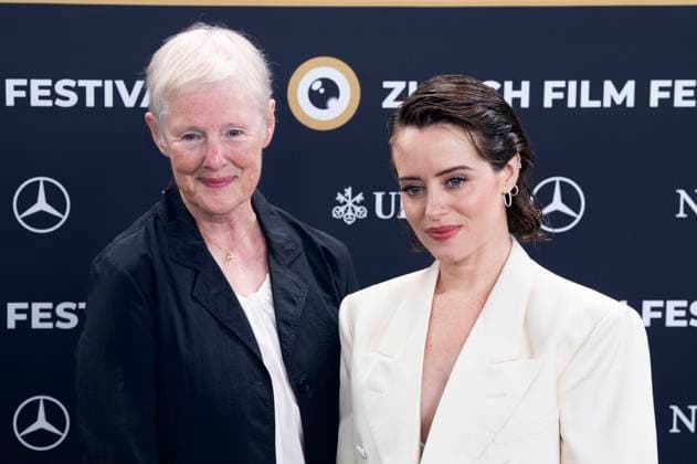 Philippa Lowthorpe and Claire Foy at the premiere of the feature film H Is for Hawk at the 21 Zurich Film Festival 2025 in the Kongresssaal Zurich, 29 09 2025 Foto:xA.xRaemyx xFuturexImagex foy_5924