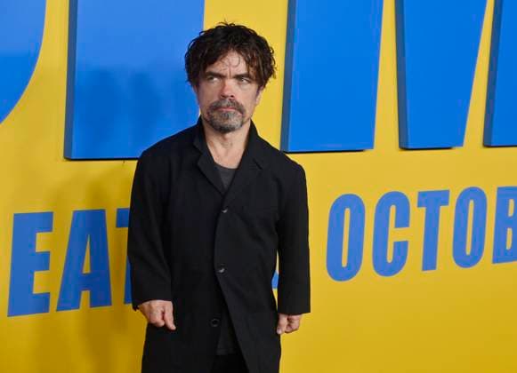 Cast member Peter Dinklage attends the premiere of the biographical motion picture crime drama Roofman at Paramount Pictures Studio in Los Angeles on Monday, September 29, 2025. Storyline: A charismatic criminal, while on the run from the police, hides on the roof of a toy store. There, he adopts a new identity and becomes involved with an employee, beginning a relationship as unlikely as it is risky.  LAP2025092912 JIMxRUYMEN