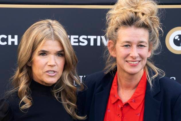 Anke Engelke and Neele Leana Vollmar at the premiere of the feature film Dann passiert das Leben at the 21 Zurich Film Festival 2025 in the Kongresssaal Zurich, 29 09 2025 Foto:xA.xRaemyx xFuturexImagex leben_5908