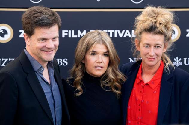 Benjamin Herrmann, Anke Engelke and Neele Leana Vollmar at the premiere of the feature film Dann passiert das Leben at the 21 Zurich Film Festival 2025 in the Kongresssaal Zurich, 29 09 2025 Foto:xA.xRaemyx xFuturexImagex leben_5910
