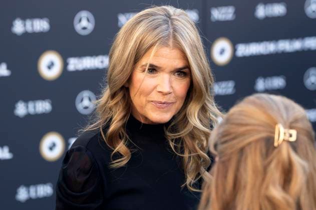 Anke Engelke at the premiere of the feature film Dann passiert das Leben at the 21 Zurich Film Festival 2025 in the Kongresssaal Zurich, 29 09 2025 Foto:xA.xRaemyx xFuturexImagex leben_5920