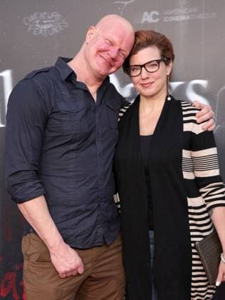 Los Angeles Premiere Of Neon s Shelby Oaks 29 Septmber 2025 . Hollywood, California Derek Mears, Jennifer Mears At Los Angeles Premiere Of Neon s Shelby Oaks held at The Egyptian Theatre in Hollywood., Credit:Sadou Faye Avalon United States, CA, El Segundo, The Egyptian Theatre Hollywood  Copyright: xSadouxFayex xAvalonx 1041789235