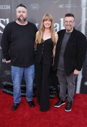 Shelby Oaks Premiere - LA Cameron Burns, Ashleigh Snead, Aaron B. Koontz At The Los Angeles Premiere Of Neon s Shelby Oaks At The Egyptian Theater In Hollywood CA, USA on September 29, 2025. Photo by Fati S ABACAPRESS.COM Los Angeles CA United States  Copyright: xFatixSadou ABACAPRESS.COMx