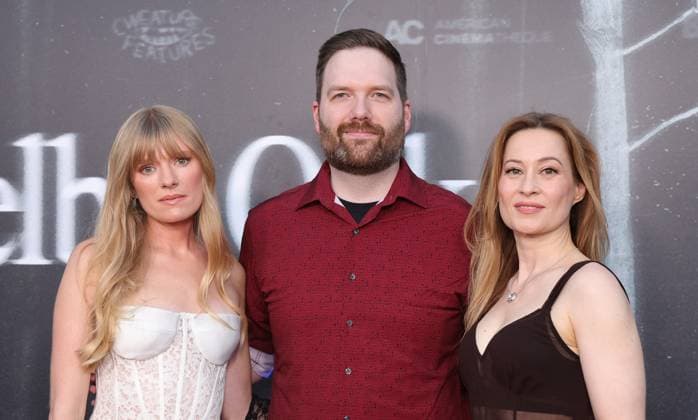 Shelby Oaks Premiere - LA Sarah Durn, Chris Stuckmann, Camille Sullivan At The Los Angeles Premiere Of Neon s Shelby Oaks At The Egyptian Theater In Hollywood CA, USA on September 29, 2025. Photo by Fati S ABACAPRESS.COM Los Angeles CA United States  Copyright: xFatixSadou ABACAPRESS.COMx