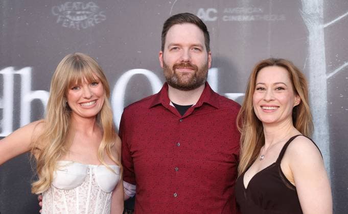 Shelby Oaks Premiere - LA Sarah Durn, Chris Stuckmann, Camille Sullivan At The Los Angeles Premiere Of Neon s Shelby Oaks At The Egyptian Theater In Hollywood CA, USA on September 29, 2025. Photo by Fati S ABACAPRESS.COM Los Angeles CA United States  Copyright: xFatixSadou ABACAPRESS.COMx