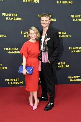 Angelina Häntsch and Johannes Hegemann at the OLIVIA premiere as part of the Filmfest Hamburg in Hamburg on 29 09 2025