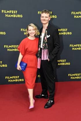 Angelina Häntsch and Johannes Hegemann at the OLIVIA premiere as part of the Filmfest Hamburg in Hamburg on 29 09 2025