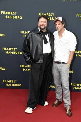 Daniel Zillmann and Till Endemann at the OLIVIA premiere as part of the Filmfest Hamburg in Hamburg on 29 09 2025