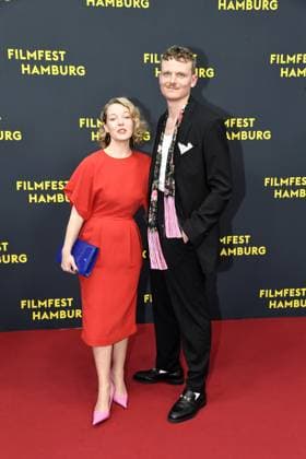 Angelina Häntsch and Johannes Hegemann at the OLIVIA premiere as part of the Filmfest Hamburg in Hamburg on 29 09 2025