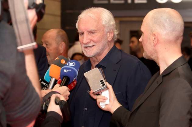 Rudi Völler at the premiere of the Sky documentary Rudi Völler There is only one at the Gibson Club Frankfurt am Main, 29 09 2025 Foto:xP.xBackx xFuturexImagex voeller_5901