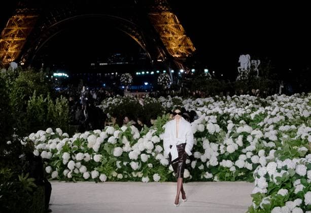 Paris fashion week Womenwear sprint summmer SAINT LAURENT sylvie lefort photography MAXPPP 29 09 2025 @sylvie Lefort Photography MAXPPP 29 09 25 Models present creations from the SPRINT SUMMER 2025 2026 Womenswear collection by SAINT LAURENT during the Paris Fashion Week, in Paris, France 29th September 2025 The presentation of the Womens collections from september 29th to october 7th 25  Copyright: xMAXPPPxsylviexlefortxphotographyx LFR202509309943 LFR202509309943