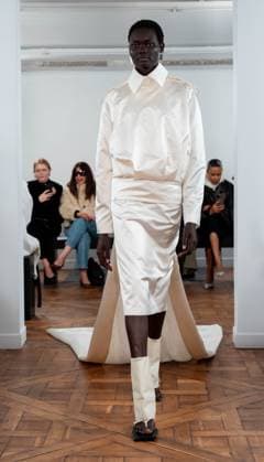 PARIS FASHION WEEK WOMENSWEAR SPRINT SUMMER 26 FIDAN NOVRUZOVA sylvie lefort photography MAXPPP 29 09 2025 @sylvie Lefort Photography MAXPPP 29 09 25 Models present creations from the SPRINT SUMMER 2025 2026 Womenswear collection by FIDAN NOVRUZOVA during the Paris Fashion Week, in Paris, France 29th September 2025 The presentation of the Womens collections from september 29th to october 7th 25  Copyright: xMAXPPPxsylviexlefortxphotographyx LFR202509309880 LFR202509309880