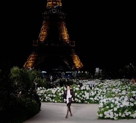 Paris fashion week Womenwear sprint summmer SAINT LAURENT sylvie lefort photography MAXPPP 29 09 2025 @sylvie Lefort Photography MAXPPP 29 09 25 Models present creations from the SPRINT SUMMER 2025 2026 Womenswear collection by SAINT LAURENT during the Paris Fashion Week, in Paris, France 29th September 2025 The presentation of the Womens collections from september 29th to october 7th 25  Copyright: xMAXPPPxsylviexlefortxphotographyx LFR202509309887 LFR202509309887