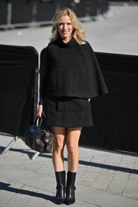 PFW Louis Vuitton Outside Arrivals Lea Drucker arriving at Louis Vuitton Fashion Show during Paris Fashion Week in Paris, France on September 30, 2025. Photo by Julien Reynaud APS-Medias ABACAPRESS.COM Paris France  Copyright: xReynaudxJulien APS-Medias ABACAx