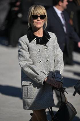 PFW Louis Vuitton Outside Arrivals Marina Fois arriving at Louis Vuitton Fashion Show during Paris Fashion Week in Paris, France on September 30, 2025. Photo by Julien Reynaud APS-Medias ABACAPRESS.COM Paris France  Copyright: xReynaudxJulien APS-Medias ABACAx