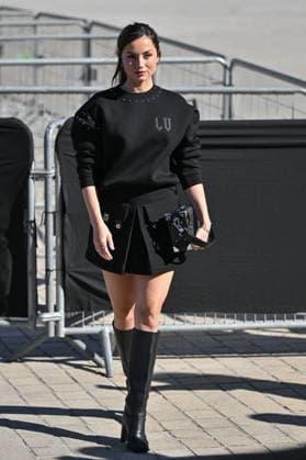 PFW Louis Vuitton Outside Arrivals Ana De Armas arriving at Louis Vuitton Fashion Show during Paris Fashion Week in Paris, France on September 30, 2025. Photo by Julien Reynaud APS-Medias ABACAPRESS.COM Paris France  Copyright: xReynaudxJulien APS-Medias ABACAx