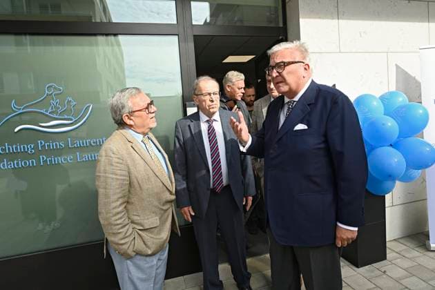 New dispensary of the Prince Laurent Foundation s dispensary BRUSSELS, BELGIUM - SEPTEMBER 30 : Inauguration of the new dispensary of the Prince Laurent Foundation s dispensary (Laeken-Laeken) in the presence of Prince Laurent and Mayor Philippe Close on September 30, 2025 in Brussels, Belgium, 30 09 2025 Brussels Belgium  Copyright: xDidierxLebrunx