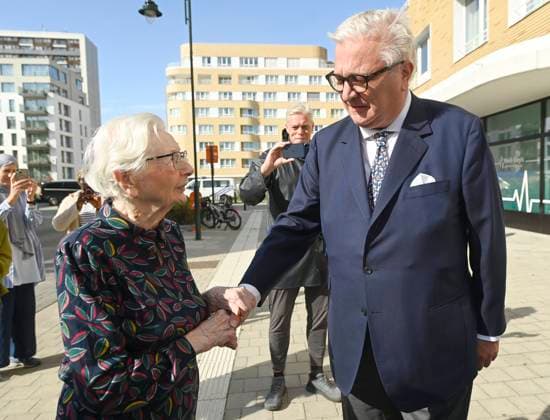 New dispensary of the Prince Laurent Foundation s dispensary BRUSSELS, BELGIUM - SEPTEMBER 30 : Inauguration of the new dispensary of the Prince Laurent Foundation s dispensary (Laeken-Laeken) in the presence of Prince Laurent and Mayor Philippe Close on September 30, 2025 in Brussels, Belgium, 30 09 2025 Brussels Belgium  Copyright: xDidierxLebrunx