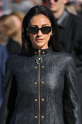 PFW Louis Vuitton Outside Arrivals Shay Mitchell arriving at Louis Vuitton Fashion Show during Paris Fashion Week in Paris, France on September 30, 2025. Photo by Julien Reynaud APS-Medias ABACAPRESS.COM Paris France  Copyright: xReynaudxJulien APS-Medias ABACAx